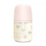 Бутылочка стеклянная Suavinex Poetry розовая 120мл