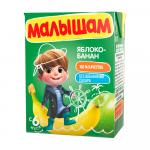 Нектар Фрутоняня Малышам яблоко и банан 6м+ 200мл