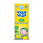 Сок Чудо-чадо виноград яблоко 6м+ 200мл
