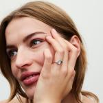 Серебряное кольцо с гравировкой