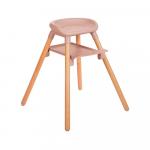 Стульчик для кормления 6в1 KikkaBoo Woody Pink