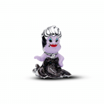 Disney Ursula sterling silver charm with black, purple, red and blue enamel