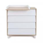 Комод RANT Bergen Cloud White 84 см 4 ящика 0м+