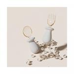 Набор приборов для кормления HEORSHE ложка вилка серый