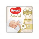 Подгузники Huggies Elite Soft размер 0+ до 3,5 кг 25 шт