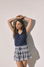 MMD DEEP TOP NAVY