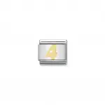 COMPOSABLE Classic NUMBERS in stainless steel with 18k gold (4)