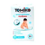 Пеленка одноразовая Tomiko 4шт 60x90см