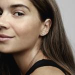 Серьги-гвоздики Heart PANDORA Rose с прозрачным кубическим цирконием