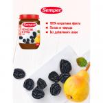 Пюре Semper чернослив груша 5м+ 125 гр