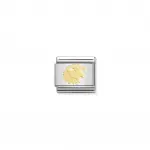 COMPOSABLE Classic ZODIAC in stainless steel with 18k gold (Leo)