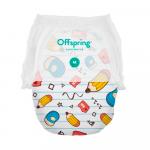 Трусики-подгузники Offspring расцветка Карандаши размер XL 12-20 кг 30 шт