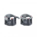 Детское сиденье для купания и кормления Babyjem серое