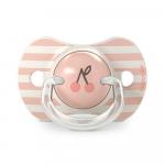 Пустышка Suavinex Birdies розовая 18м+ 2шт