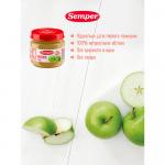 Пюре Semper яблоко 4м+ 80 гр