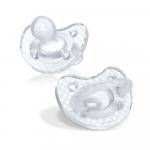 Пустышка Chicco Physioforma Crystal 6-16 м 2 шт