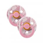 Пустышка BIBS Colour Tie Dye Heather White/Heather White 0-6м 2шт