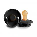 Пустышка FRIGG Rope Latex Jet Black 0-6м