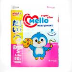 Подгузники Mello Super Slim размер S 4-8 кг 80 шт