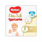 Трусики-подгузники Huggies Elite Soft 5 12-17 кг 19 шт
