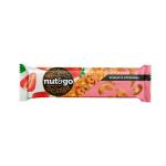 Батончик ореховый Nut&Go кешью с вяленой клубникой 36г