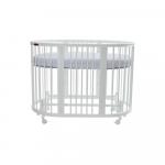 Детская кроватка-трансформер Baby Lux белая