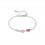 LUCENTISSIMA bracelets in 925 sterling silver and cz (002_Rose Gold Heart)