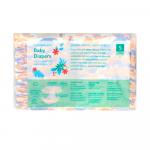 Подгузники Offspring Единороги размер S 3-6 кг 48 шт