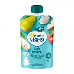 Пюре ФрутоНяня из яблок груш творога 6м+ 90 гр