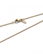 14k gold-plated ball chain