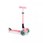 Трёхколесный самокат Globber Junior Foldable Fantasy Lights Pastel Pink