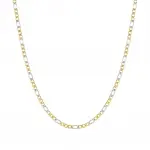 B-YOND steel necklace (SMALL CURB) (Stainless steel and Yellow Gol)