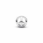 Peace symbol sterling silver mini charm