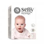 Подгузники SEFFY размер 2 4-8 кг 62 шт