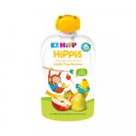 Пюре HiPP из яблок груш бананов 4м+ 100 гр