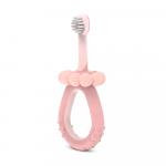 Зубная щетка Suavinex 0-2 года розовая