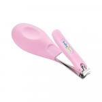 Кусачки для ногтей BabyJem EASY GRIP розовые 0+