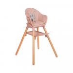 Стульчик для кормления 6в1 KikkaBoo Woody Pink