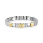 N.Y. bracelets S Steel, 18k gold and Cubic zirconia (3P) (WHITE)