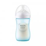 Бутылочка для кормления Philips Avent Natural Response голубая 1м+ 260 мл