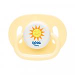 Пустышка Wee Baby 829 с овальным щитком 0м+