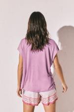 MMC SCRUNCH TOP PINK