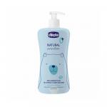 Шампунь-гель Chicco Natural Sensation 0м+ 500 мл