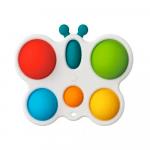 Детская развивающая силиконовая доска Бабочка Huanger HE0148