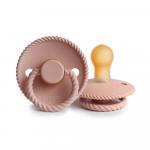 Пустышка FRIGG Rope Latex Blush - 0-6м