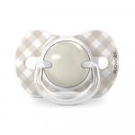 Пустышка Suavinex Wild бежевая 0-6м 2шт