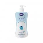 Шампунь без слез Chicco Natural Sensation 0м+ 500 мл