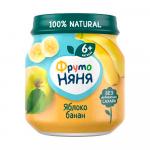 Пюре Фрутоняня мальша яблоко банан 6м+ 100гр