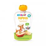 Пюре HiPP из яблок бананов 4м+ 100 гр