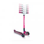 Трёхколесный самокат Globber Master Lights Pink